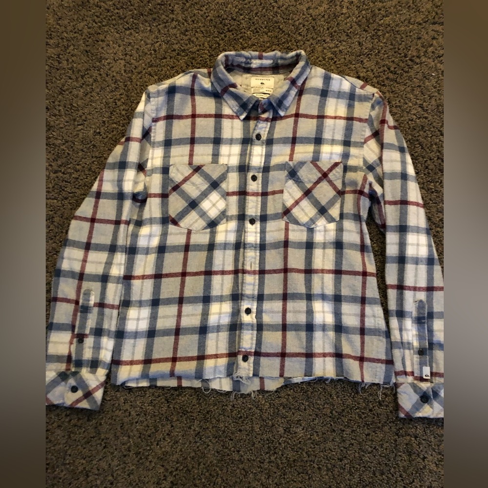 Vintage cropped flannel